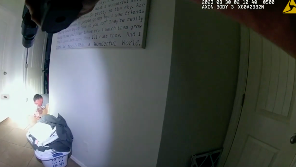 Bodycam footage shows Vaughn Cannon's arrest.