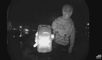 porch pirates return to New Jersey home