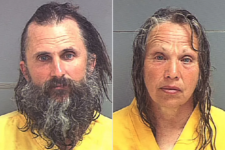 Brian David Mitchell (left) and Wanda Barzee (right)