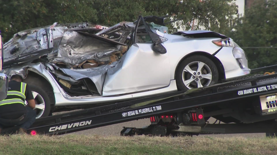 Kearra Thomas reportedly said she swerved and crashed