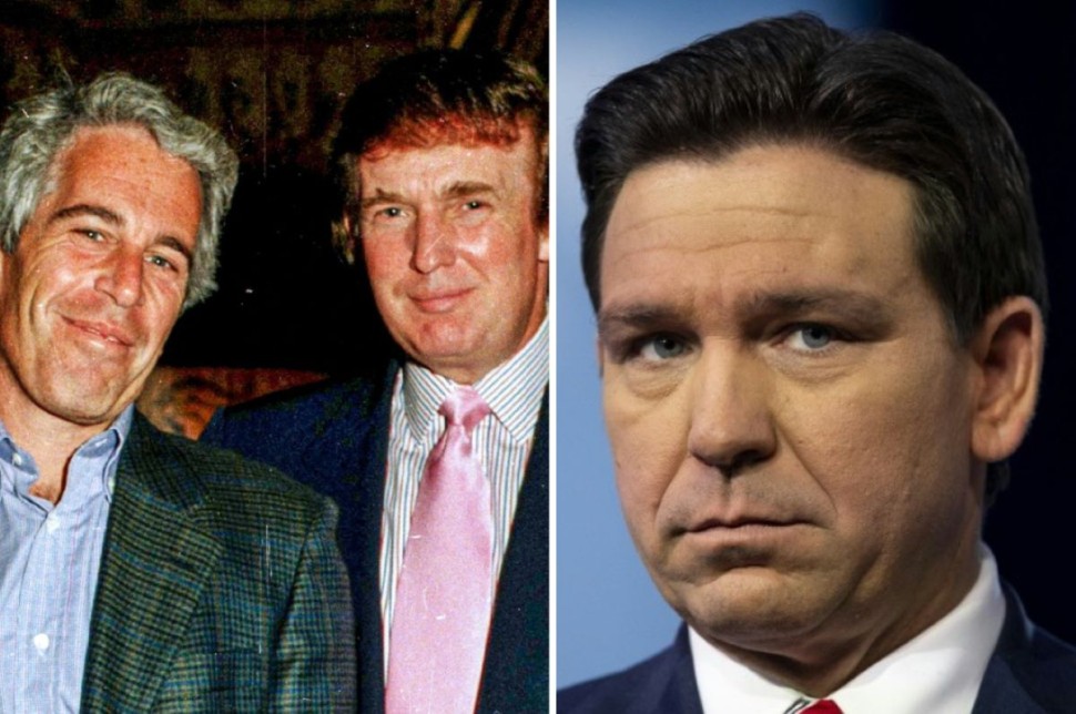 Jeffrey Epstein Donald Trump Ron DeSantis