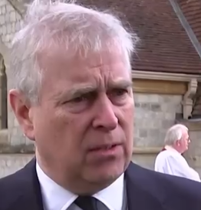 Former Prince Andrew